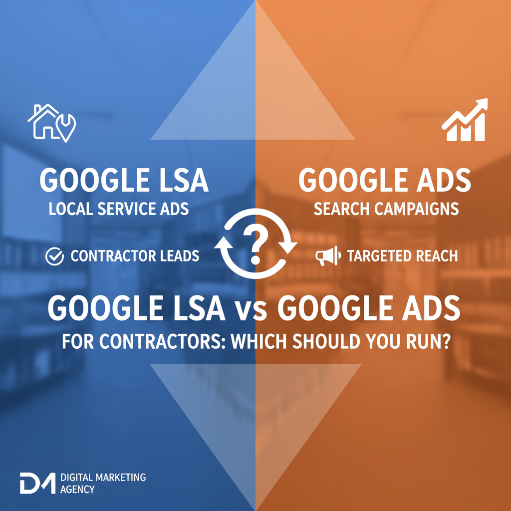 Google LSA vs Google Ads [Contractors] | BaaDigi